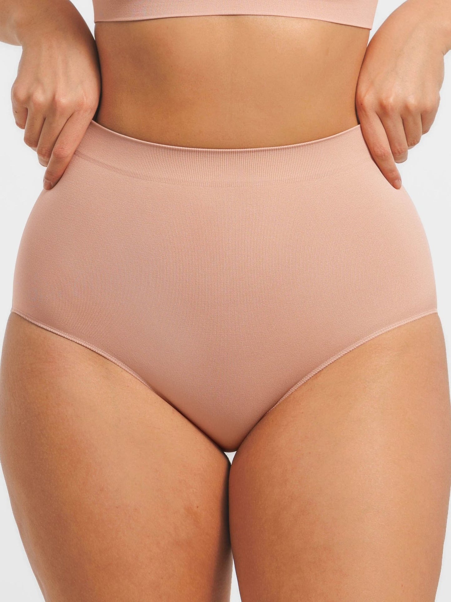 Culotte sans couture à taille haute avec contrôle du ventre Antibactérien - TheBoody