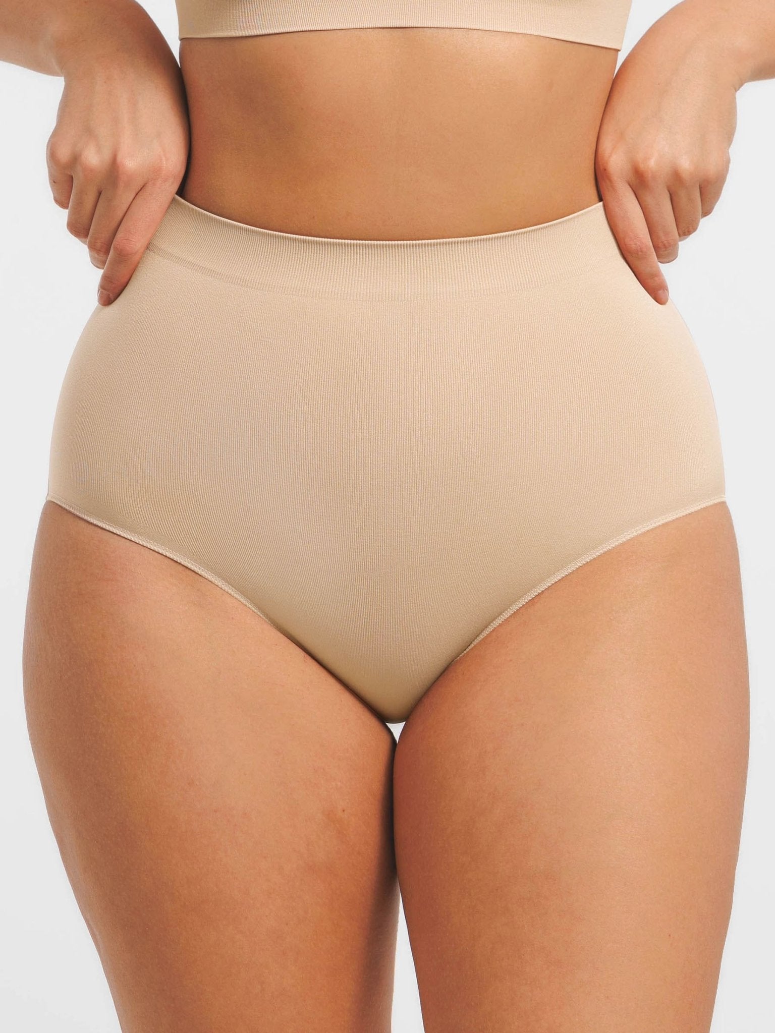 Culotte sans couture à taille haute avec contrôle du ventre Antibactérien - TheBoody