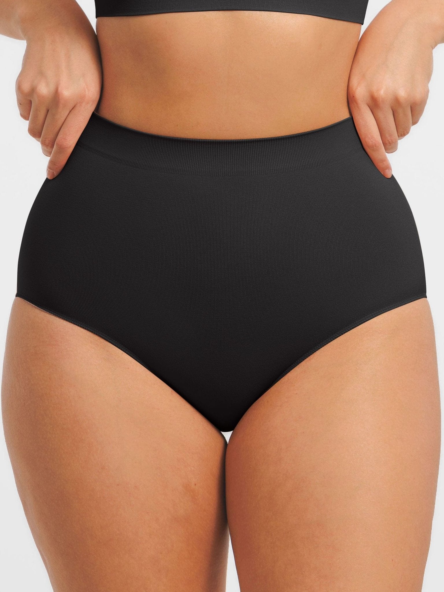 Culotte sans couture à taille haute avec contrôle du ventre Antibactérien - TheBoody