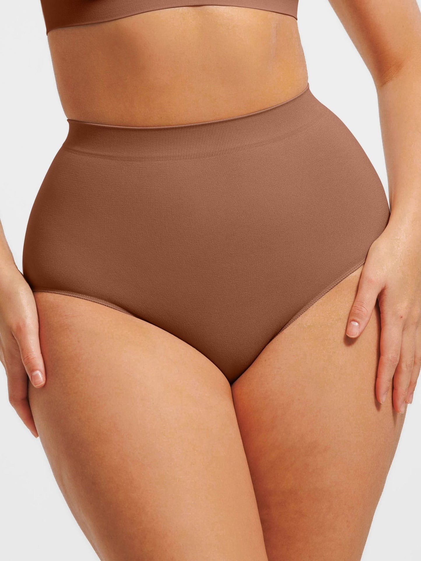 Culotte sans couture à taille haute avec contrôle du ventre Antibactérien - TheBoody
