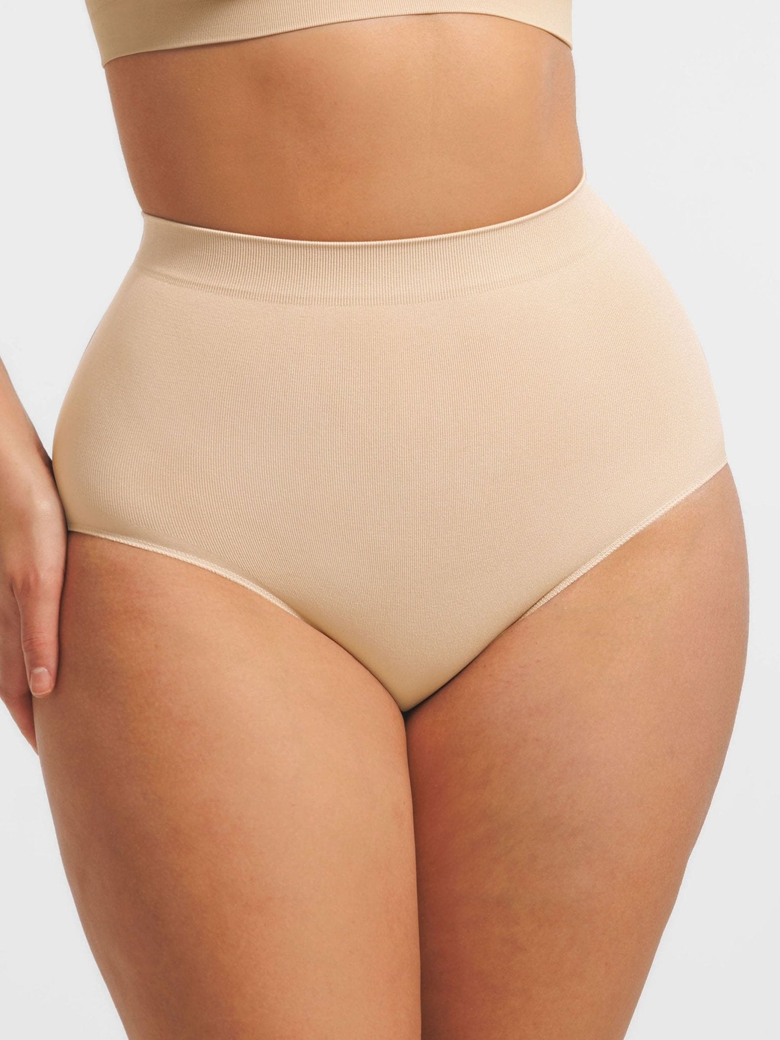 Culotte sans couture à taille haute avec contrôle du ventre Antibactérien - TheBoody