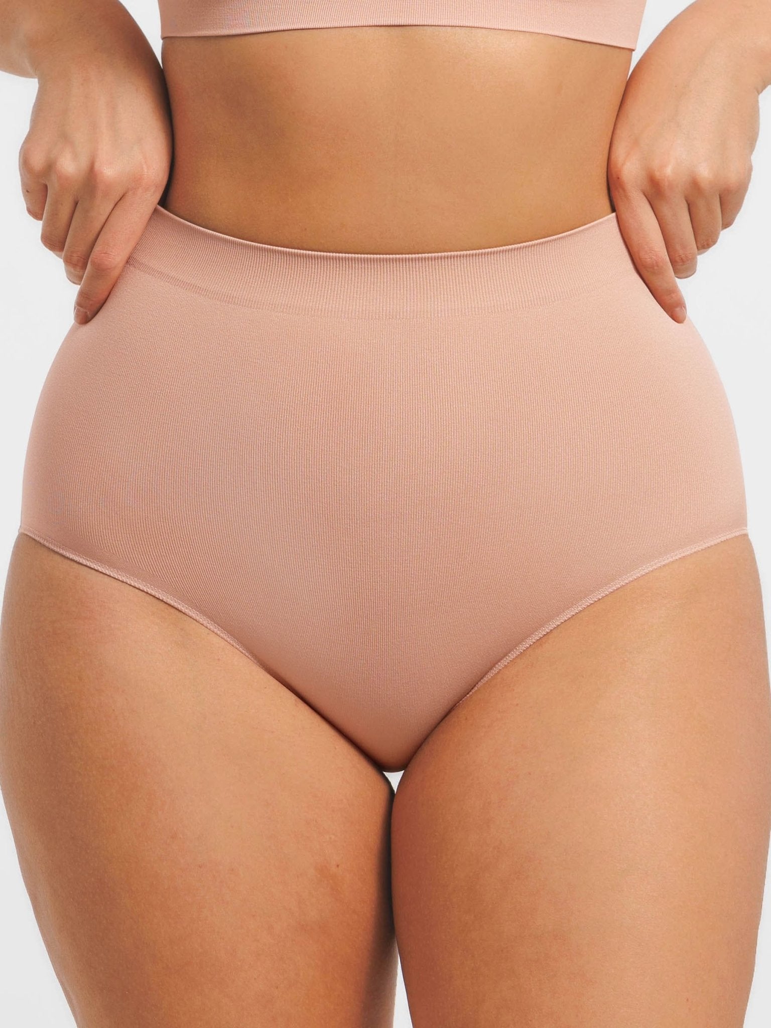 Culotte sans couture à taille haute avec contrôle du ventre Antibactérien - TheBoody