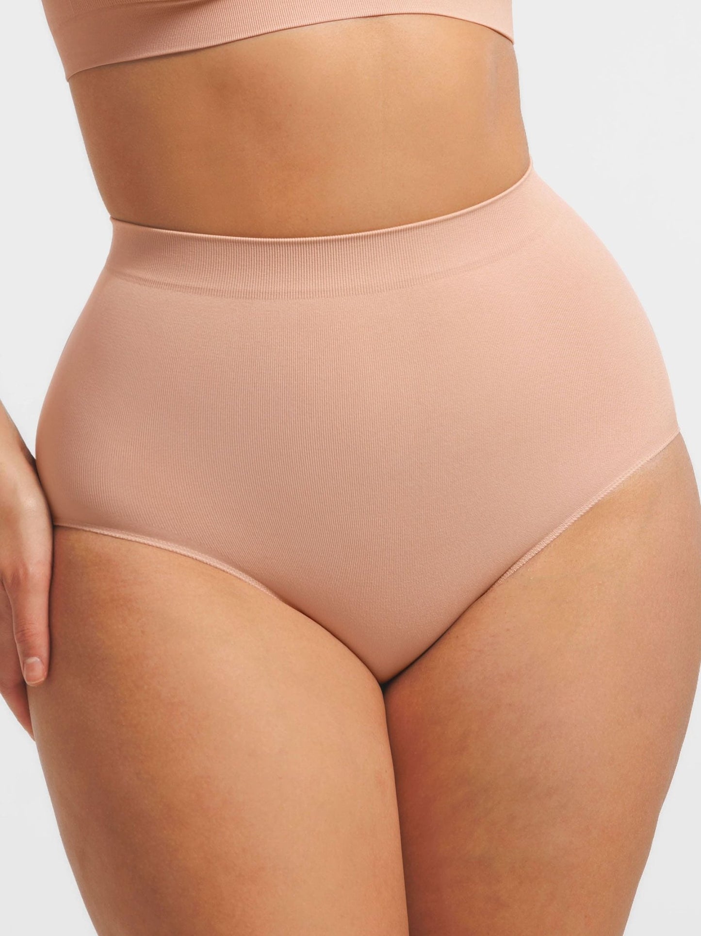 Culotte sans couture à taille haute avec contrôle du ventre Antibactérien - TheBoody