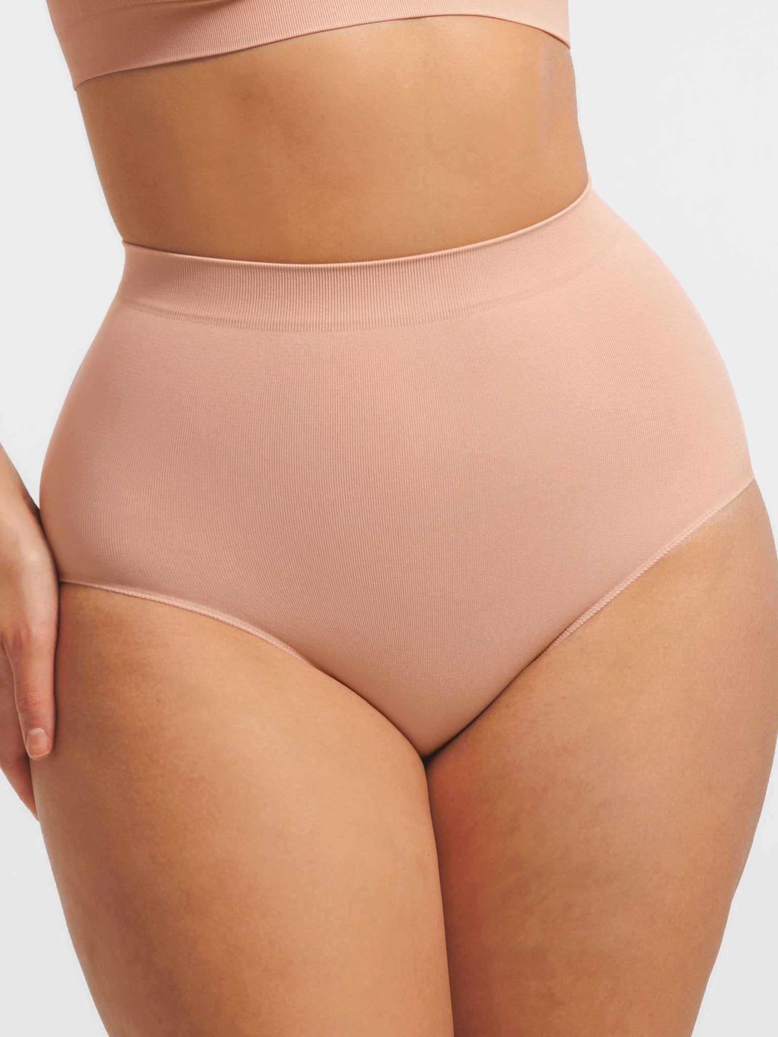 Culotte sans couture à taille haute avec contrôle du ventre Antibactérien - TheBoody