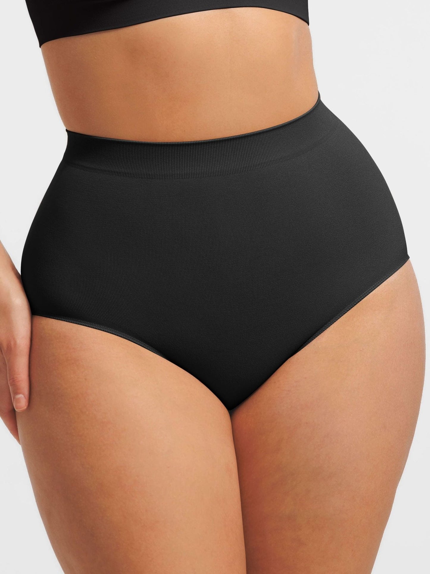 Culotte sans couture à taille haute avec contrôle du ventre Antibactérien - TheBoody