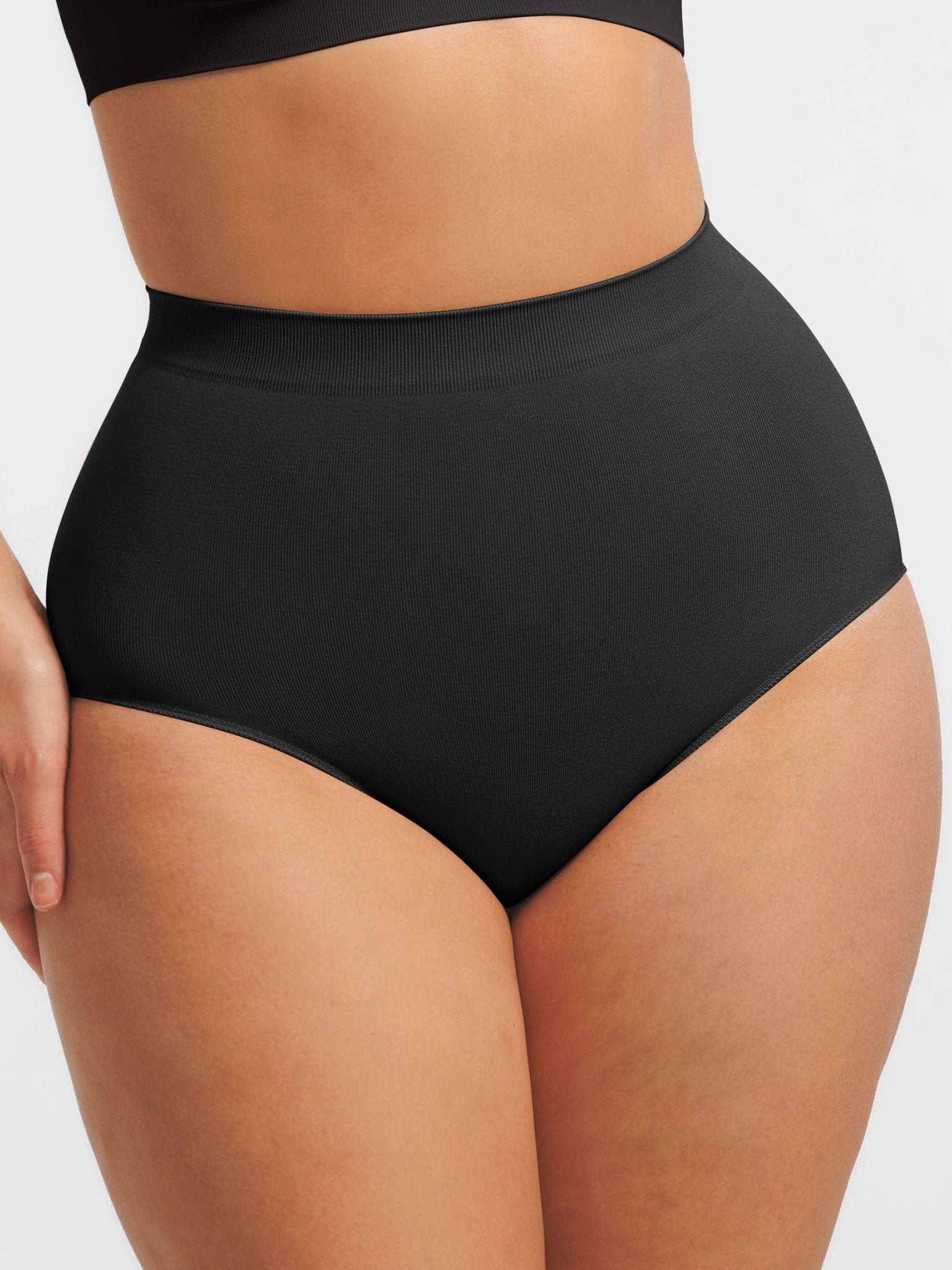 Culotte sans couture à taille haute avec contrôle du ventre Antibactérien - TheBoody